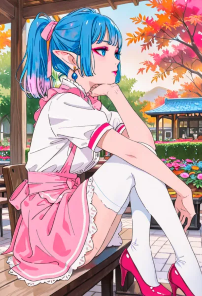 静かな儀式と光の広がり、秋の静けさ