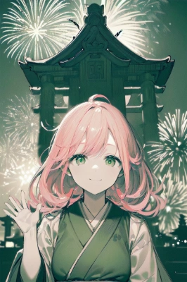 Fireworks of New Year’s Eve