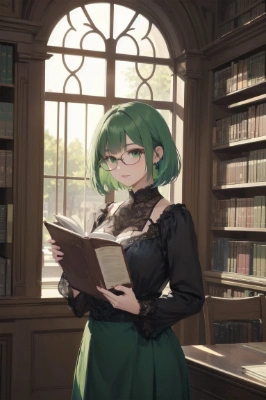 眼鏡司書