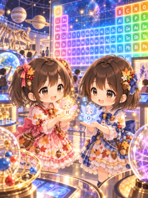 てのひらにともる、星と元素のシンフォニー
