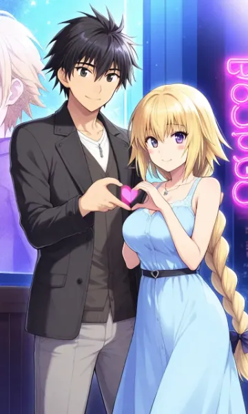 恋するハートポーズ