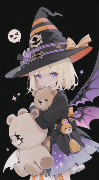 ロリ悪魔女はクマさんが好き