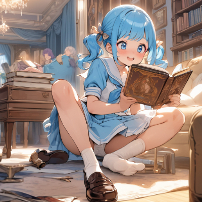 本に夢中