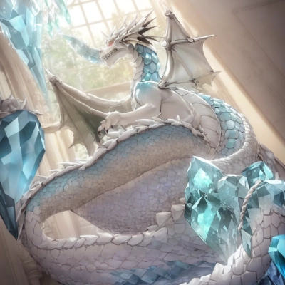 ちゃんとクリスタルなドラゴン