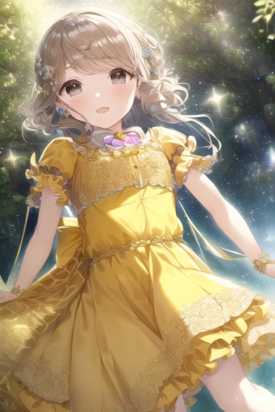 042：幼稚園アイドル衣装（黄色）