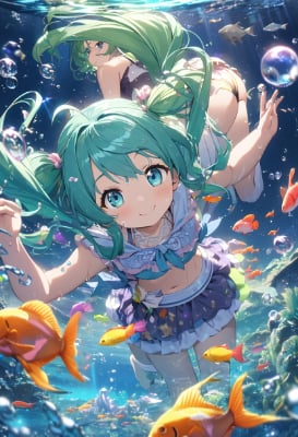 双子のマーメイド