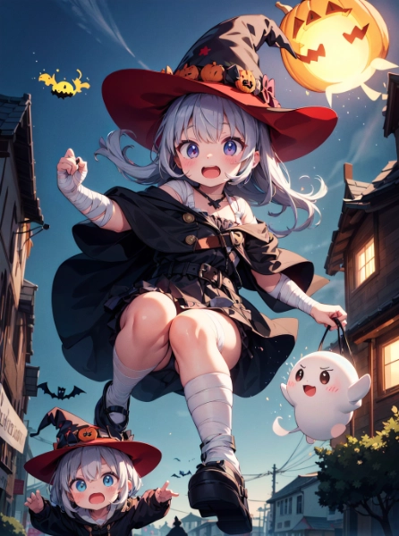 ハロウィン魔女