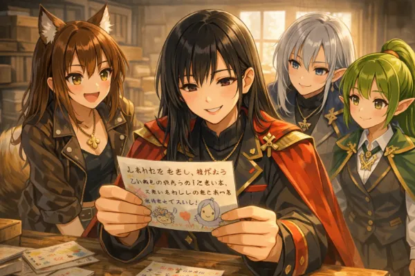 はがきが届く場所