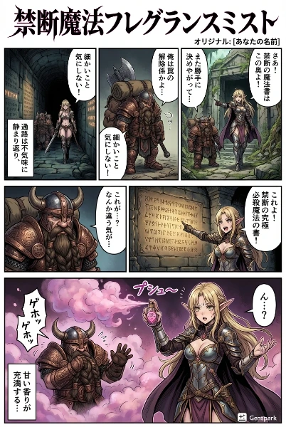 禁断魔法フレグランスミスト