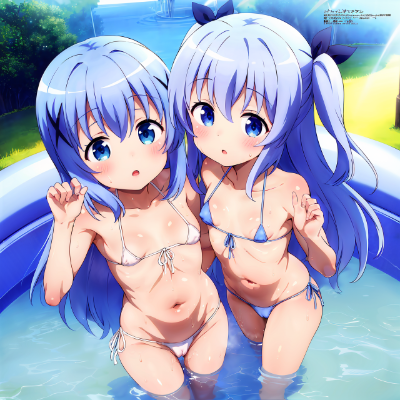 マイクロビキニ部　チノとノエル