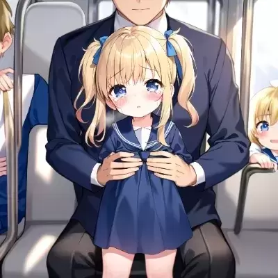 金髪少女と痴漢(α版)
