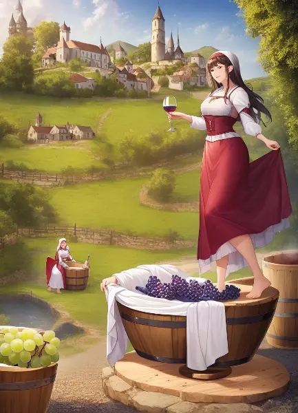 昔ながらのワイン造り