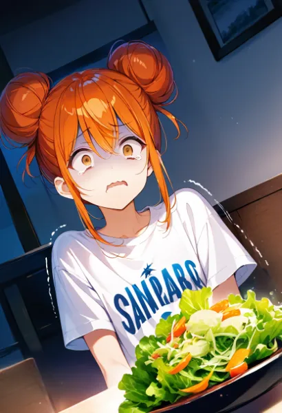 サラダ嫌いの供述