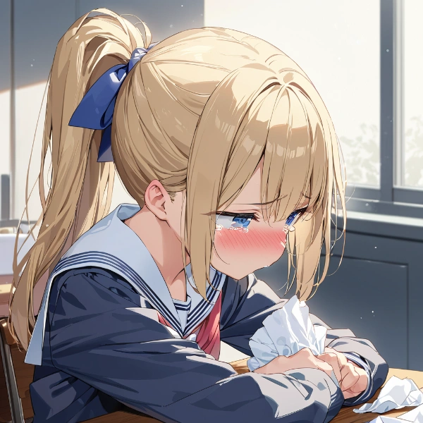 涙と鼻水止まらない