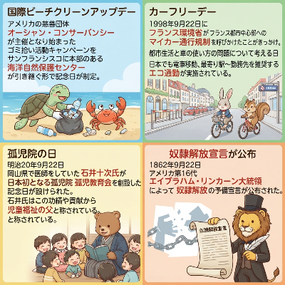 9/22 何の日①