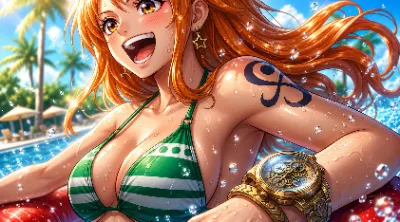 ナミ＆ウォータースライダー