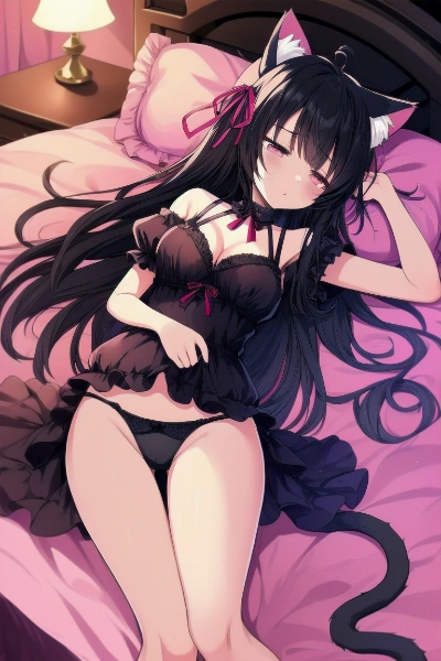 意外とセクシーなの着てるのよ？