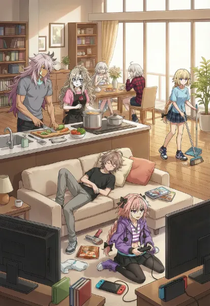 FGOバルムンク一家の楽しい休日の日常