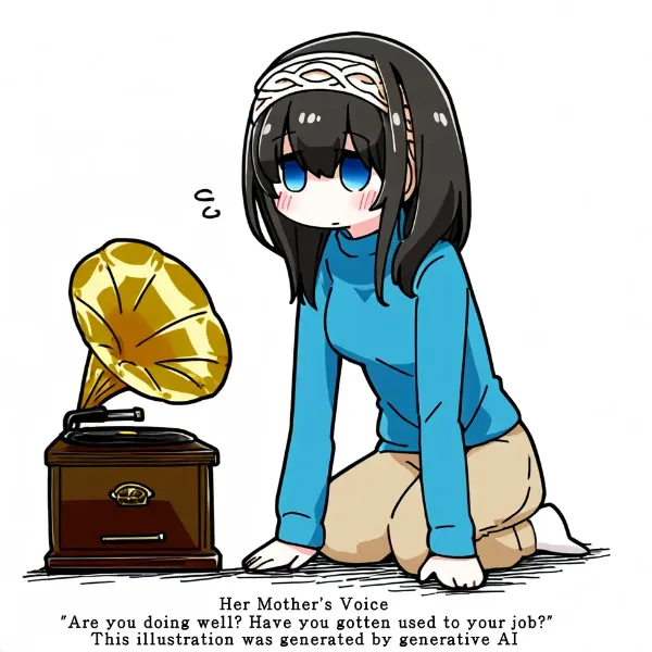 レコードに残る母の優しい声