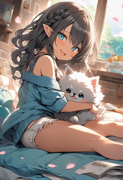 ふともも！ふともも！（殴）ᐠ( ᐖ )ᐟ；；；