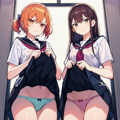 嫌パン2人