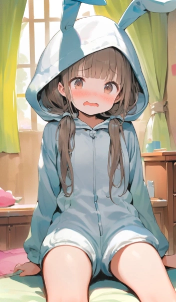 みみみ見てんじゃねーよっ