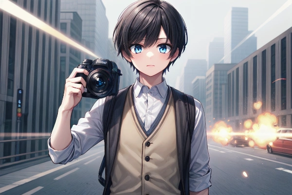 カメラ男子