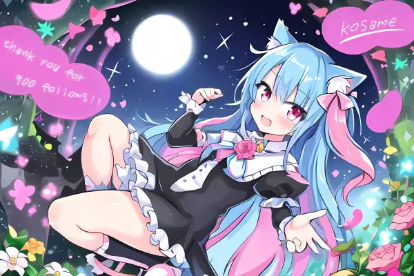 フォロワーさん9００人達成記念！