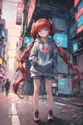 旧市街に住まう彼女