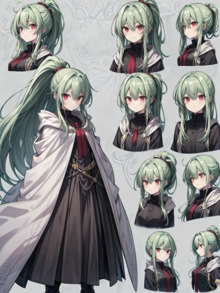 神託の聖女の設定画+