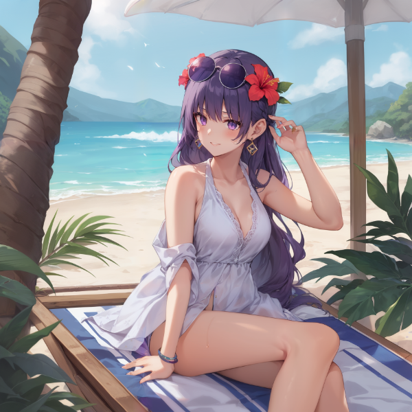 秘書さんと南国の夏