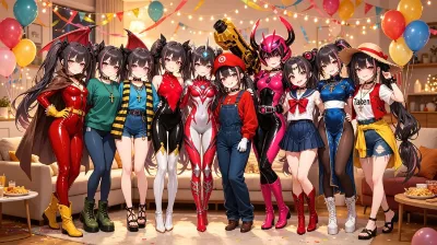 ヒーロー大集合