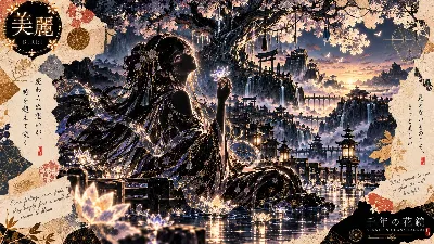 千年花鏡に灯る蓮の祈り