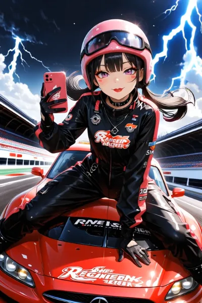 カーレース的な動画