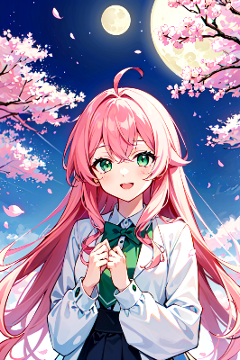 夜桜