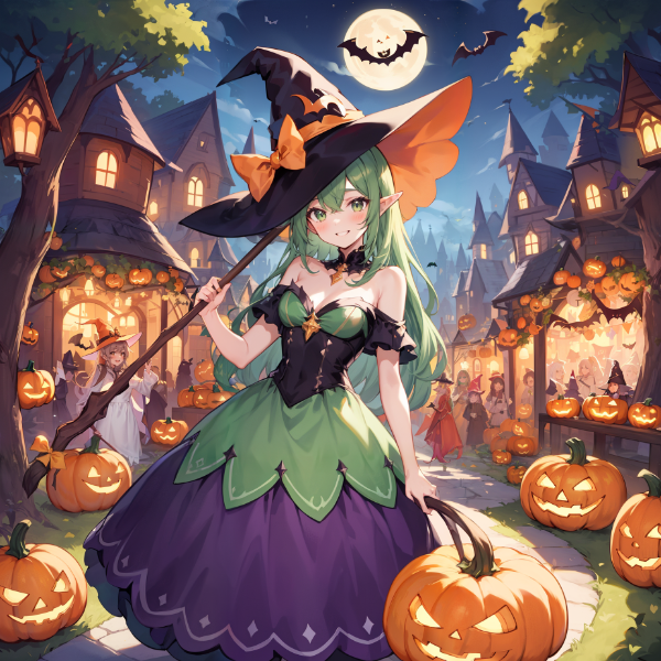 エルフ森のハロウィン