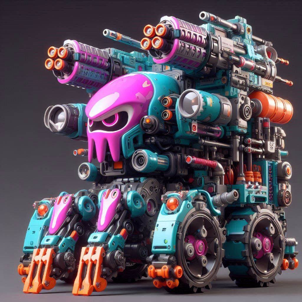 スプラトゥーン最新装備開発中