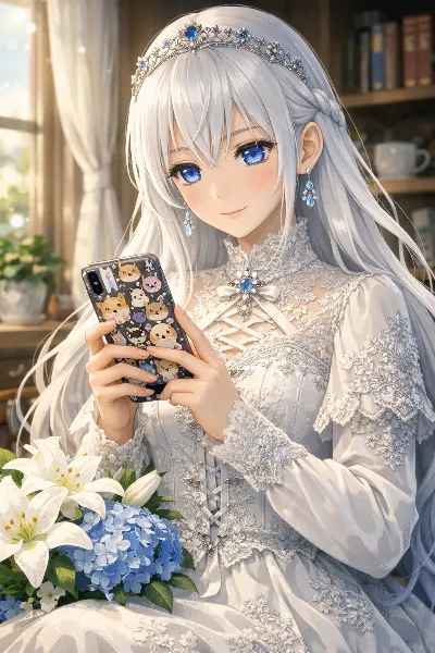 銀髪の姫と秘密のメッセージ