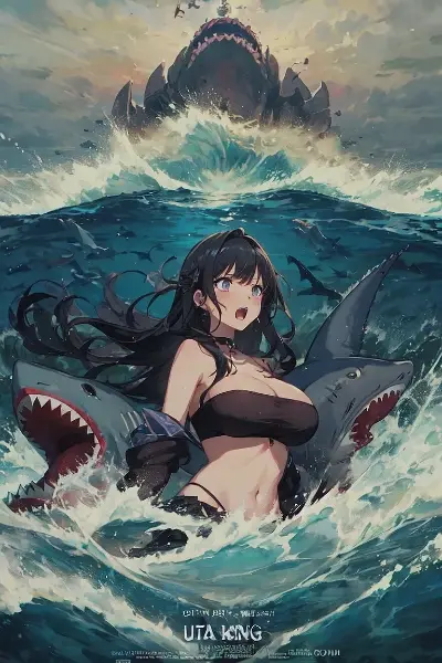 浮上する、サメの都――