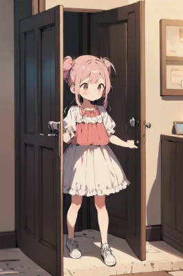 ちみっことドア