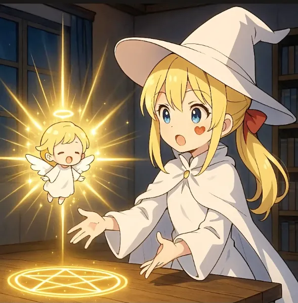 わぁーっ、天使だ！可愛い🎵