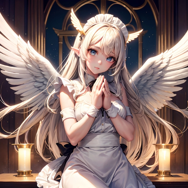 メイドさん(天使)