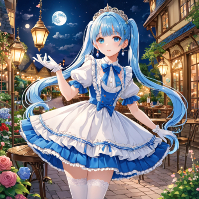 夜のレストラン