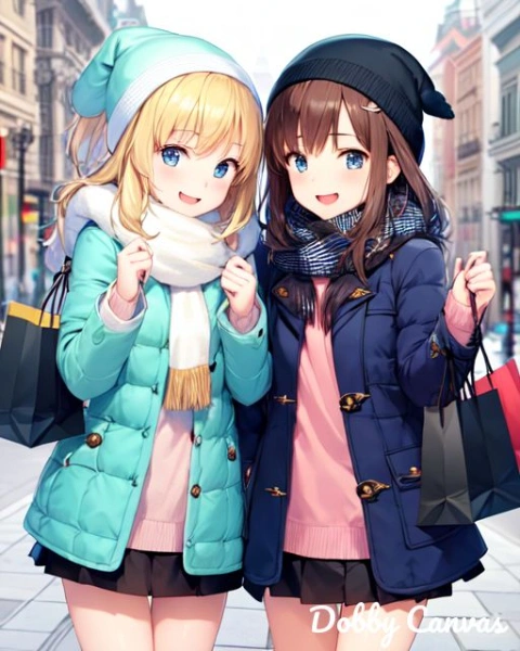 No.998 友達とショッピング　冬編