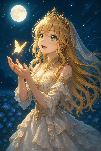 月夜の蝶と黄金の花嫁の約束