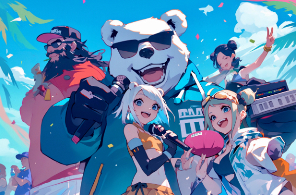 夏フェス✖︎くま娘🐾