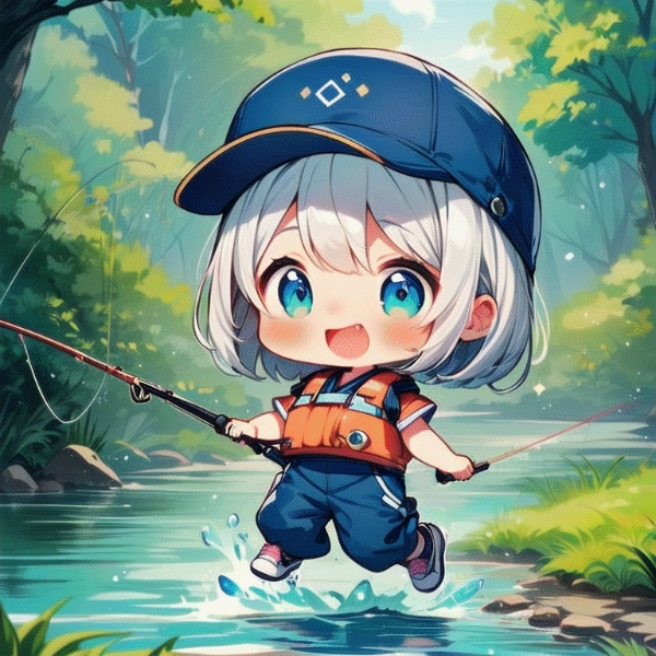 ピラニア釣るぞ！アマゾン川！