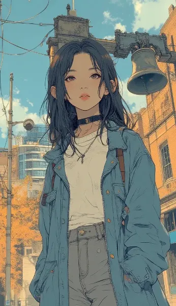 🗽AIが描くアメリカの歴史を歩く旅。フィラデルフィア×アニメ女子のシティコーデ3選