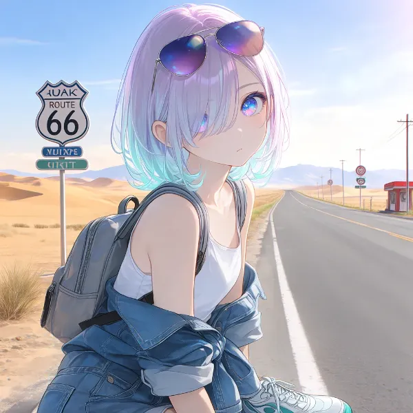 ルート66を旅するミラ