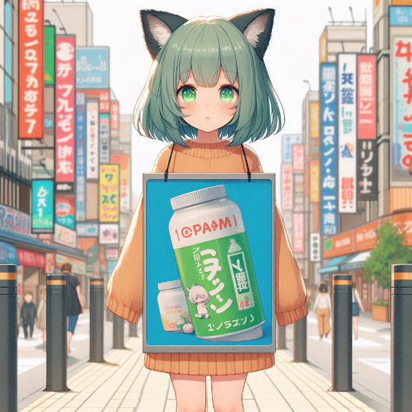 看板娘のアルバイト